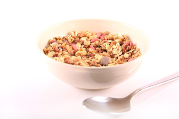Schale mit Müsli