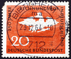 Postage stamp Germany 1964 Prussian Eagle
