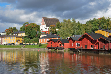 Fototapeta na wymiar Porvoo, Finland
