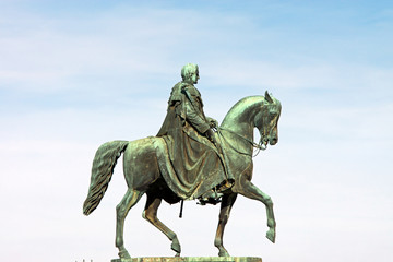 King John of Saxony Statue
