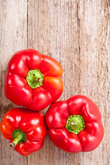 red bell peppers