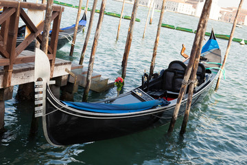 Fototapeta na wymiar Gondola w Wenecji
