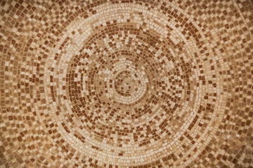 Mosaic on the ceiling