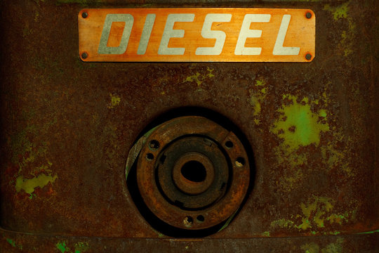 Diesel - Traktoraufschrift