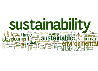 Fototapeta premium Sustainability
