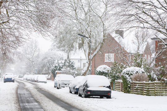 Road in snow