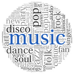 Music concept words