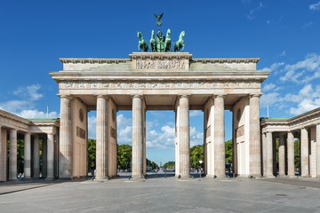Brandenburger Tor, Berlin - obrazy, fototapety, plakaty