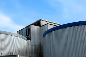 Fototapeta premium Marode Industriefassade