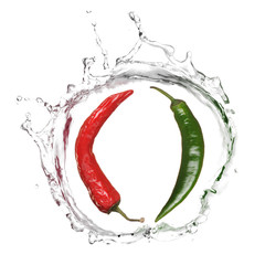 Fototapeta na wymiar chili peppers