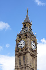 Big Ben (Palace of Westminster clock tower), London, UK