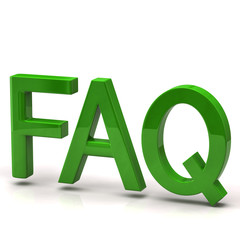 Green FAQ icon