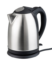 Nice modern design kettle water boiler isolated