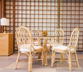Luxury Wicker Interior