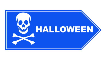 Direction  and signpost  halloween