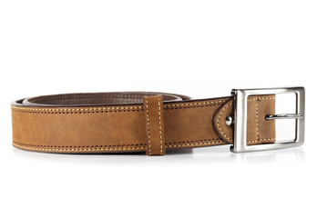 Leather belt for men.