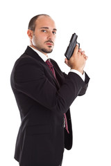 Secret agent businessman