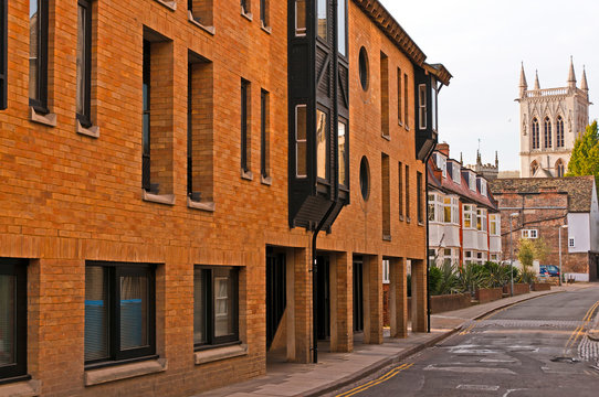 Street in Cambridge UK