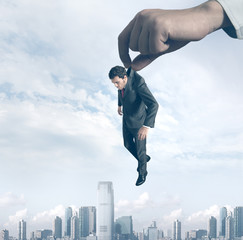 Failure of a businessman