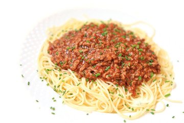 Spaghetti mit Fleischsauce