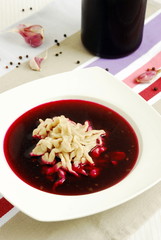 Barszcz czerwony Beetroot soup
