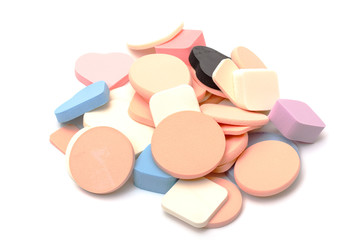 Variety Cosmetic Sponges