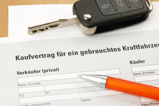 Kaufvertrag gebrauchtes KFZ