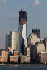 Liberty tower and downtown Manhattan