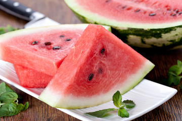 watermelon slices