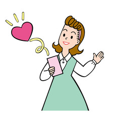 飛び出すハート