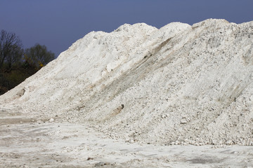 lime pile stack agriculture