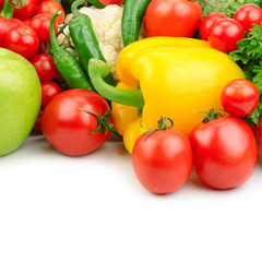 vegetables and fruits