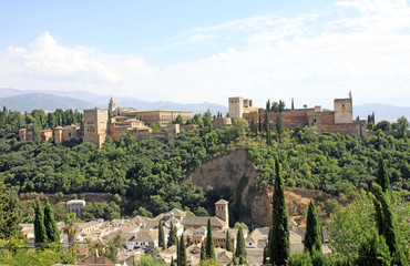 Fototapeta na wymiar Alhambra - Granada - Espana