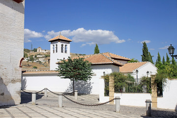 Fototapeta na wymiar Alabaicin - Granada - Hiszpania