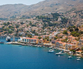 Fototapeta premium Island Symi (Simi), Dodecanesse, Greece 
