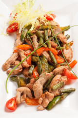 Meat with String Beans