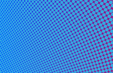 Vector abstraction. Twisted blue sheet with holes