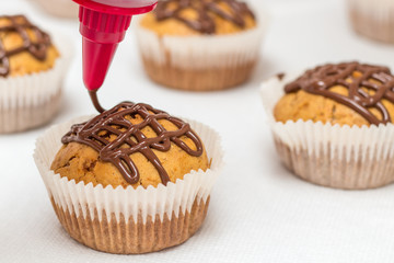 Muffin-Verzierung