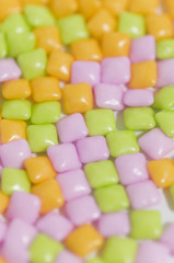 カラフルなガム