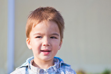 portrait of the boy