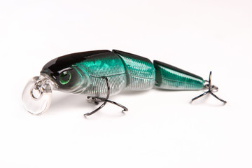 bait for fishing - wobbler on white