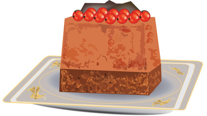 sweet chocolate  for birthday