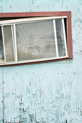 Abandoned House Window