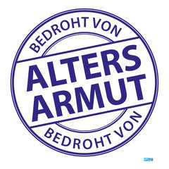 bedroht von altersarmut