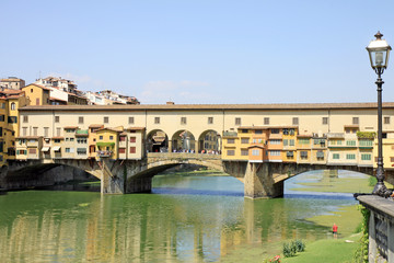 Fototapeta na wymiar Ponte Vecchio - Florencja - Włochy