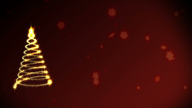 christmas bg animation