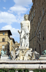 Fountain of Neptune - Firenze - Italy