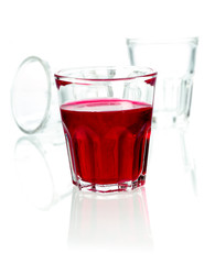 Glass of rum cocktail
