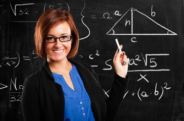 Math teacher portrait