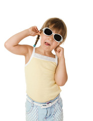 girl in glasses